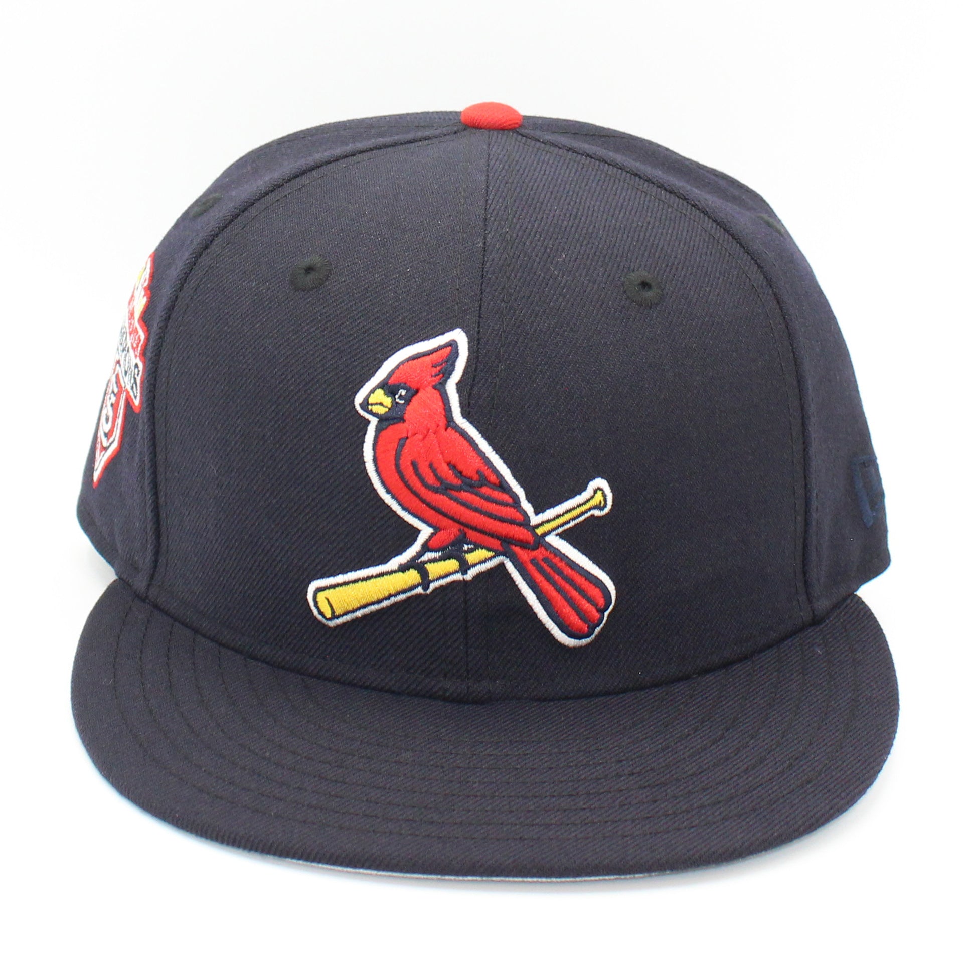 New Era St. Louis Cardinals 2011 World Series 59FIFTY Men's Fitted Hat Off White Off White-Red / 7 3/4