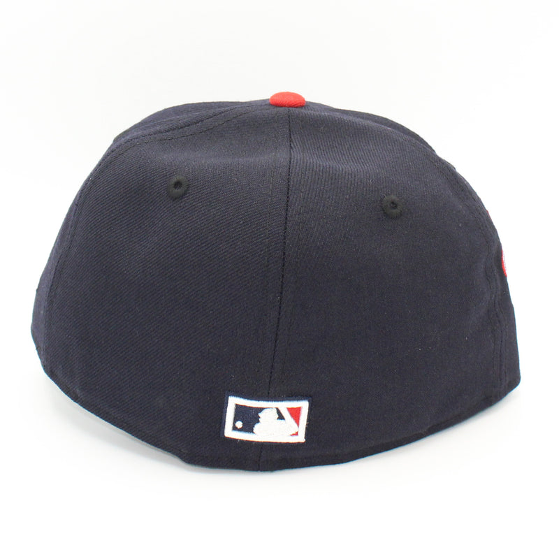 New Era Mens MLB St. Louis Cardinals World Series 2011 59Fifty Fitted Hat 70584428 Navy, Grey Undervisor