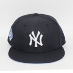 New Era Mens 59 Fifty New York Yankees 1996 Ws Fitted Hat 70590126 Navy Blue