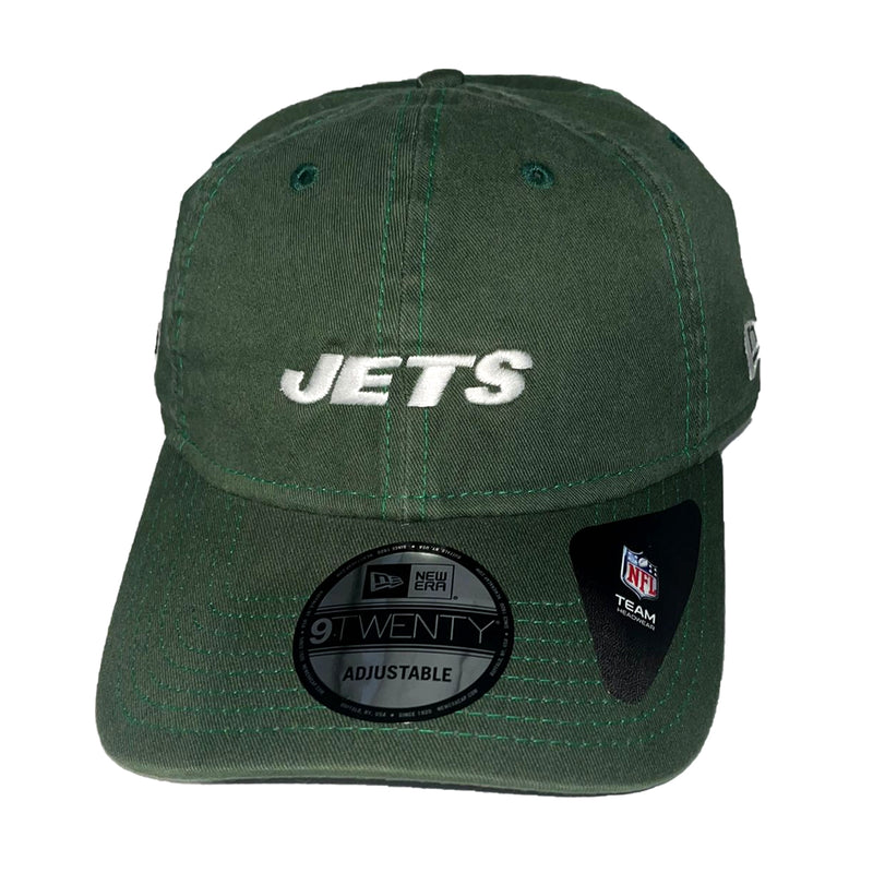 New Era Mens NFL New York Jets Solid Team Hit 9Twenty Dad hat 80525001 Green