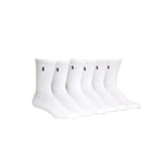 Polo Ralph Lauren Mens Classic Cotton Sport Socks 821005PK2-WHITE