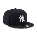 New Era Mens New York Yankees Mlb Authentic Collection 59 Fifty Hat 70331909-YANKEES Black