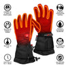 ActionHeat Womens 5V Premium Heated Gloves Black/Red