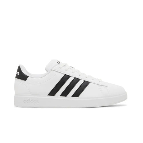 Adidas Mens Grand Court 2.0 Sneakers GW9195 Cloud White/Core Black/Cloud White