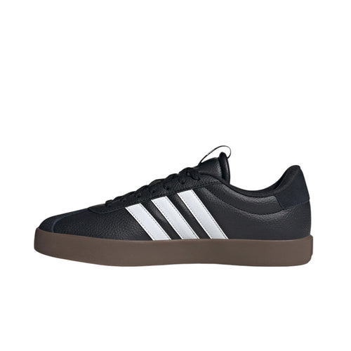 Adidas Mens VL Court 3.0 Casual Sneakers ID6286 Core Black/Cloud White/Gum