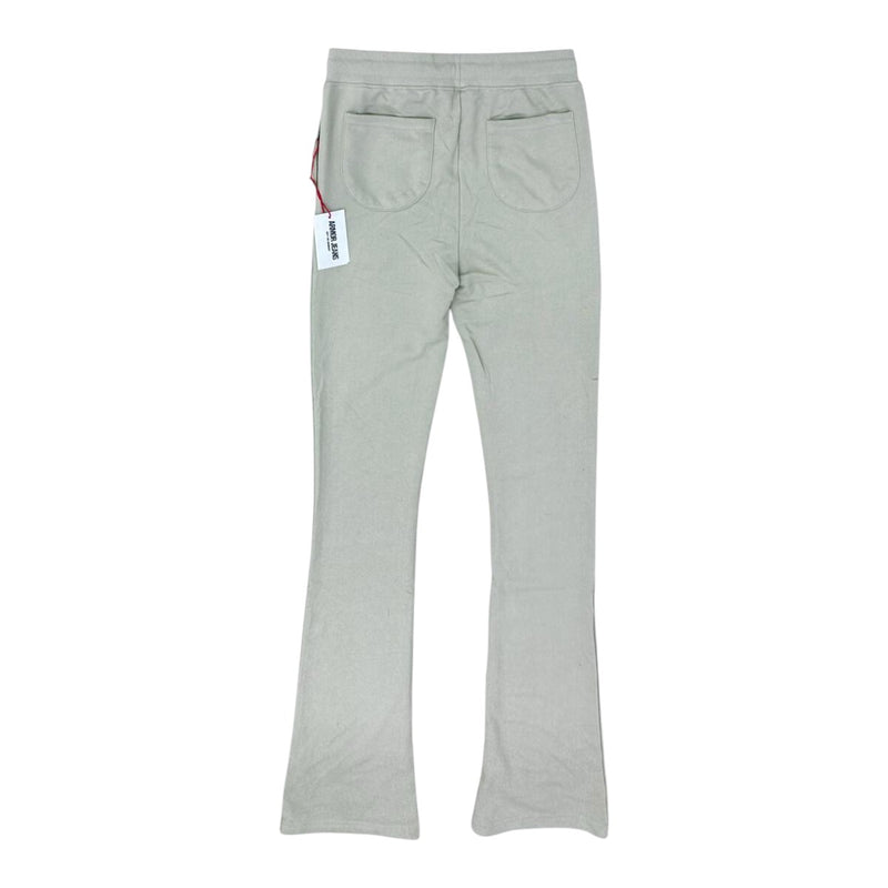 Armor Jeans Mens Stacked Sweatpants M5690-AJSKP Agate Gray