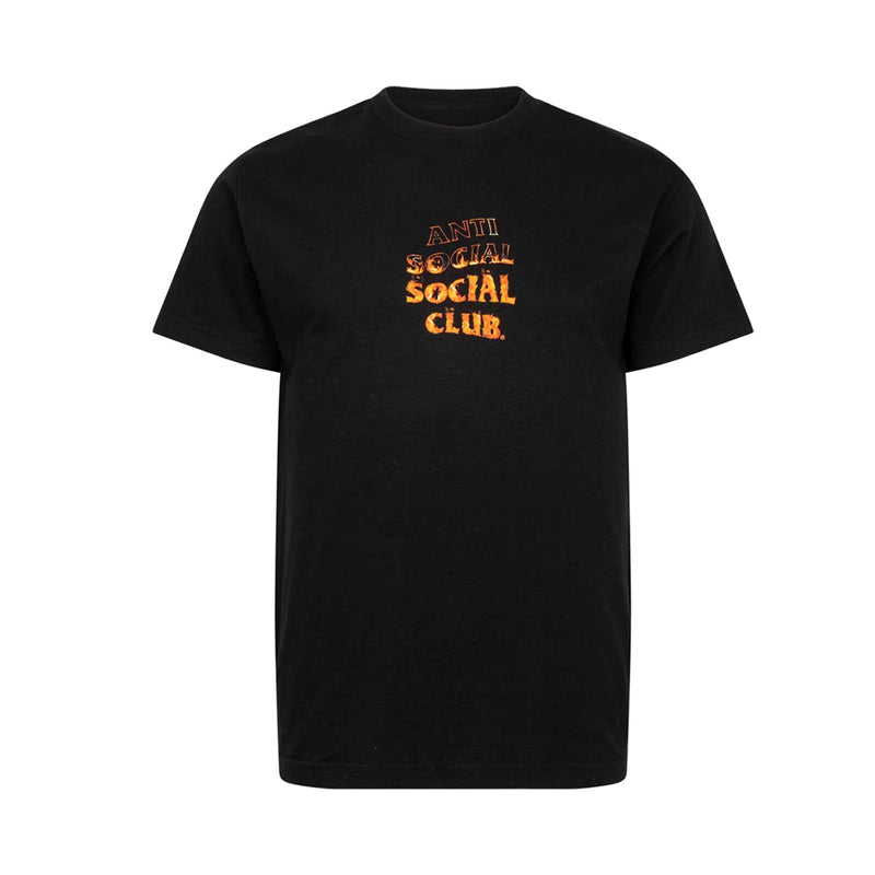 Anti Social Social Club A Fire Inside Tee T-Shirt AFITBK-BLK Black