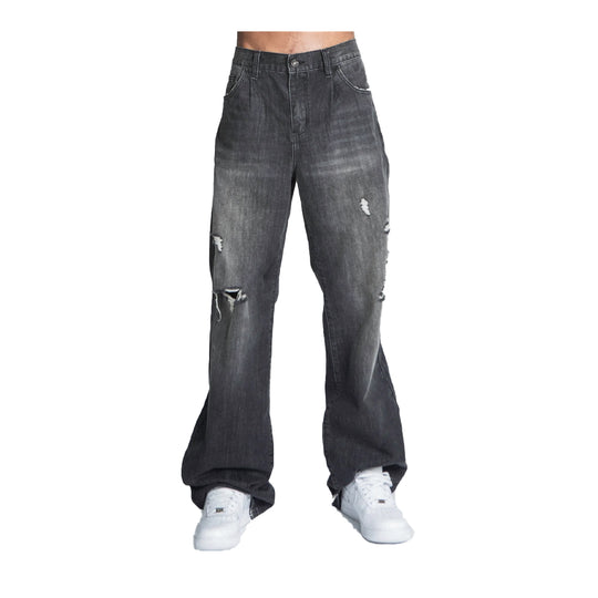 Armor Jeans Mens Non Stretch Baggy Jeans AJ09B-2 Black