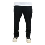 Armor Jeans Mens Stacked Sweatpants M5690-AJSKP Black