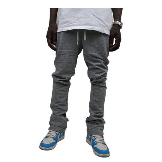 Armor Jeans Mens Stacked Sweatpants M5690-AJSKP Grey