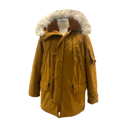 ジャケット・アウター 00s Rare AVIREX fur gimmick mods coat Avirex Mens Distressed Croc Icon Bomber Jacket AVF25IO20-022 Ghost
