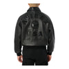 Avirex Mens Black Icon Jacket AVF24IO30-001 Black