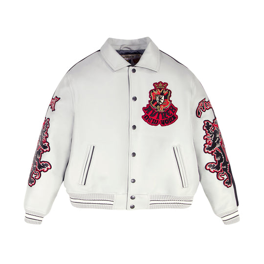 Avirex Mens 2 Tone Goth Jacket AVF253O23-050 Gray Violet