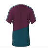 Kappa Mens Authentic 222 Banda Baldwin T-Shirts 304Nqb0-934 Violet-Petrol-Petrol