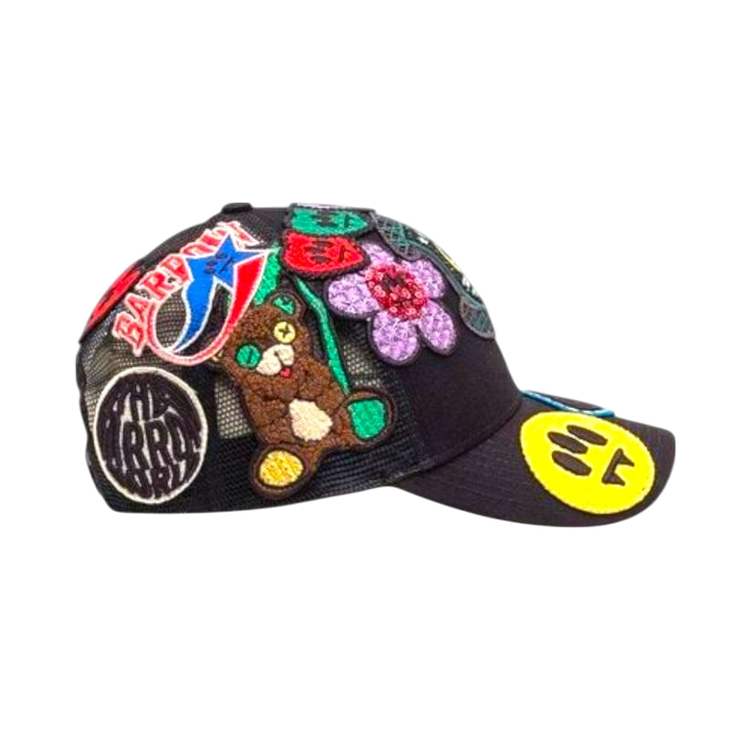 Barrow Unisex Classic Trucker Hat S5BWUABC102-110 Nero/Black