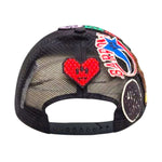 Barrow Unisex Classic Trucker Hat S5BWUABC102-110 Nero/Black