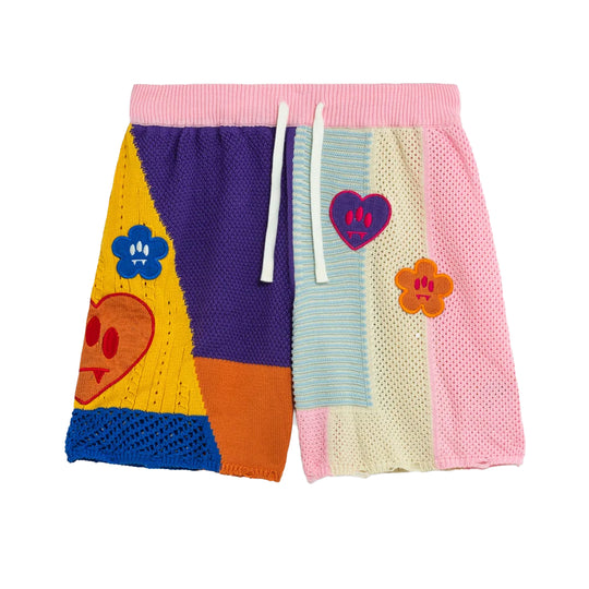 Barrow Unisex Knitted Shorts S5BWUABE079-140 Multicolor