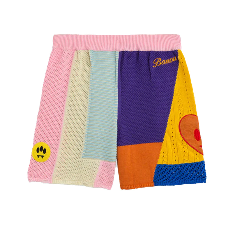 Barrow Unisex Knitted Shorts S5BWUABE079-140 Multicolor