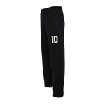 Barrow Unisex Number Print Sweatpants S5BWUAFP025-110 Nero/Black
