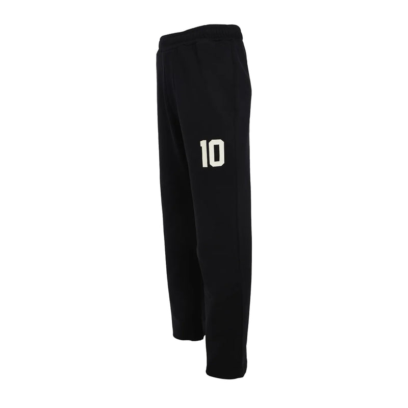 Barrow Unisex Number Print Sweatpants S5BWUAFP025-110 Nero/Black