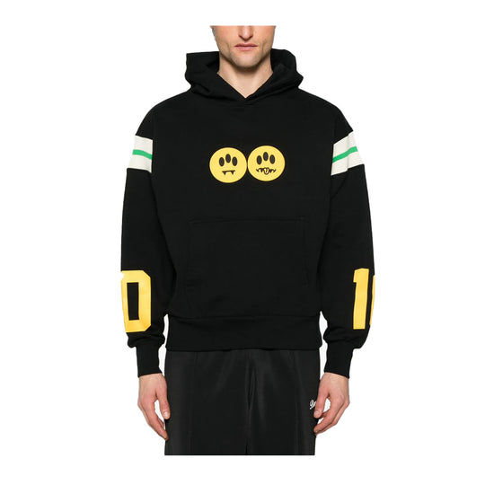 Barrow Unisex Iconic Smile Hoodie S5BWUAHS029-110 Nero/Black