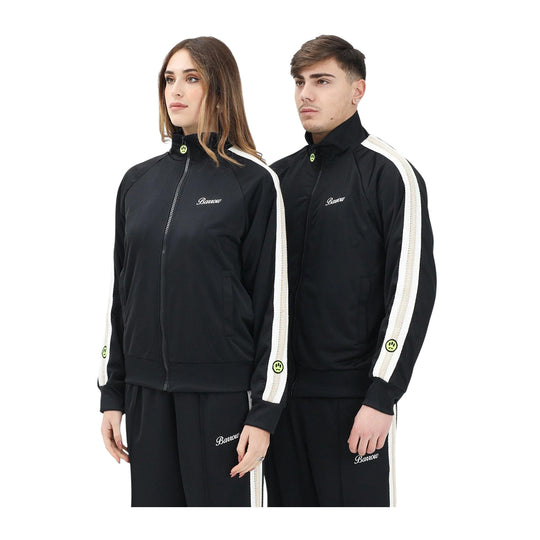 Barrow Unisex Logo Print Triacetate Jacket S5BWUAJK069-110 Nero/Black