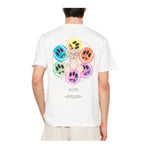 Barrow Unisex Graphic Print Crew Neck T-Shirt S5BWUATH053-002 Off White