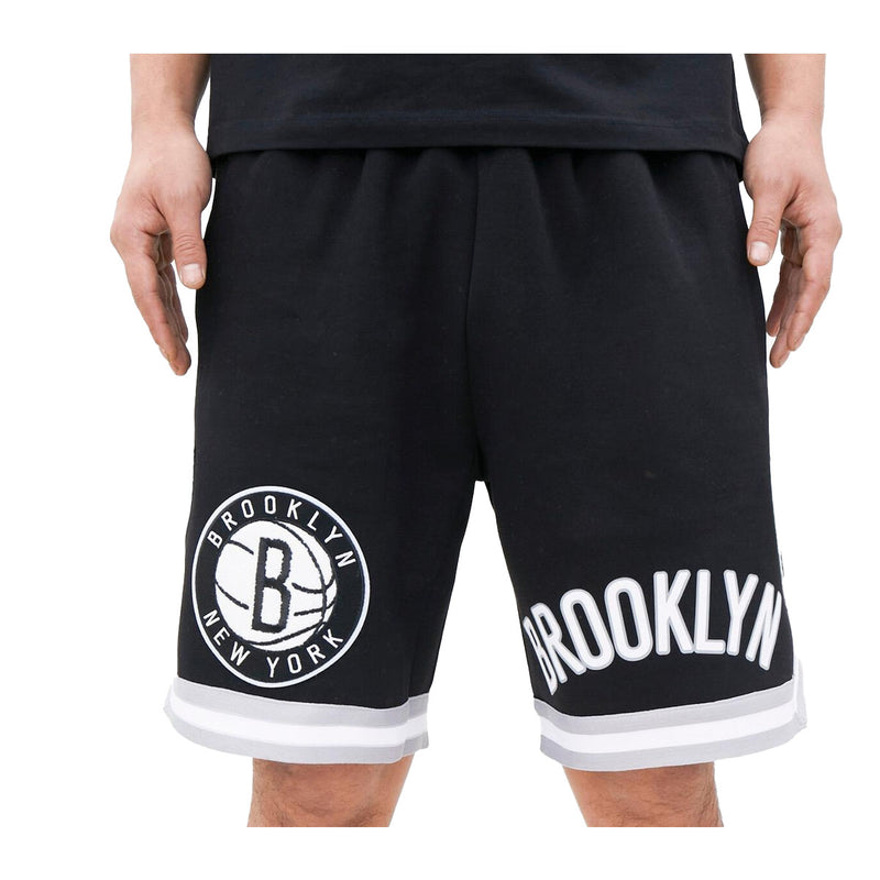 Pro Standard Mens NBA Brooklyn Nets Pro Team Shorts BBN351968-BLK Black