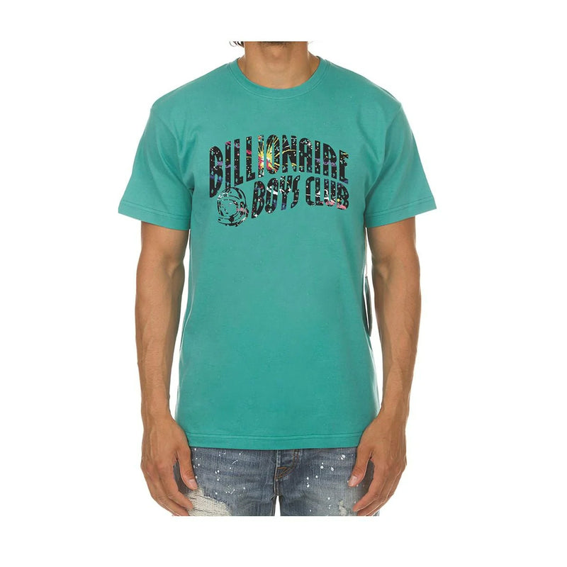 Billionaire Boys Club Mens Cosmic Arch SS T-Shirt 9200-Bright Aqua