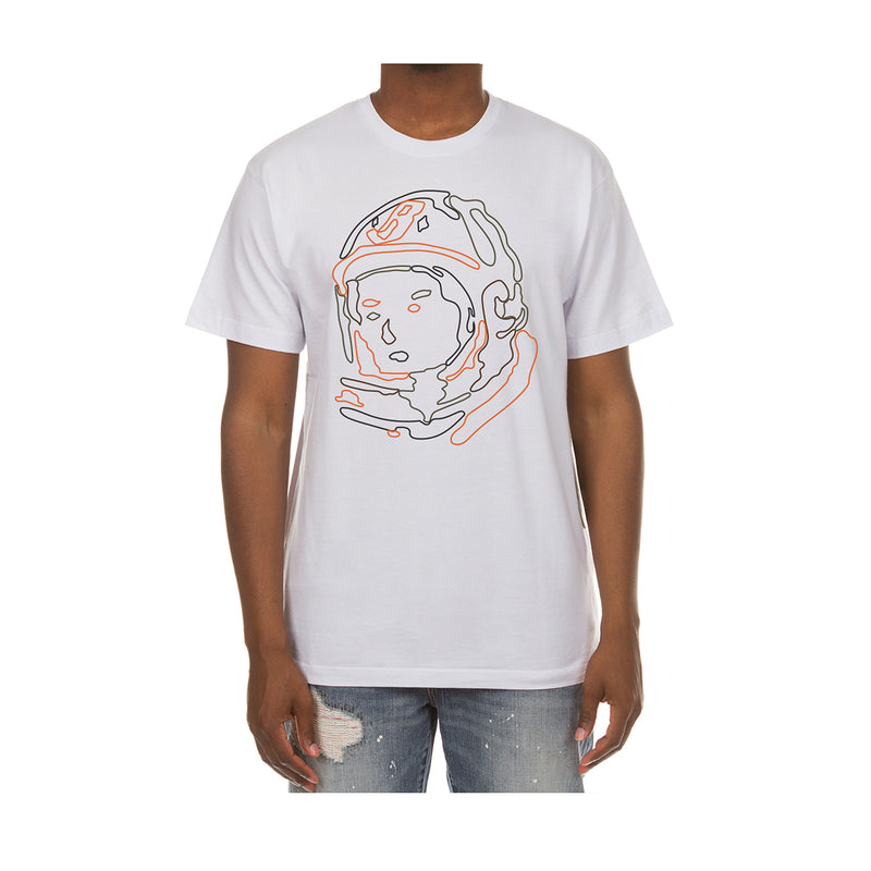 Billionaire Boys Club Mens Bb Spacetime Ss T-Shirt 5210-White