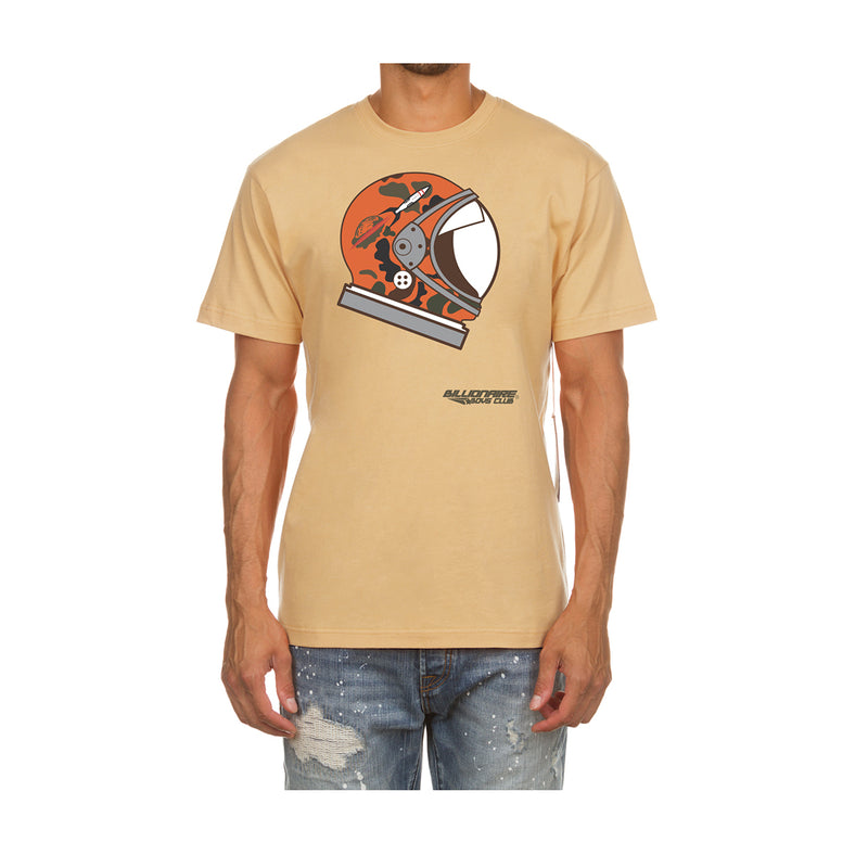 Billionaire Boys Club Mens Bb Mars Ss T-Shirt 5213-New Wheat