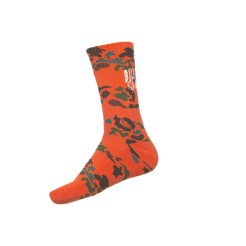 Billionaire Boys Club Mens Bb Hike Sock Socks 5801-Red Orange