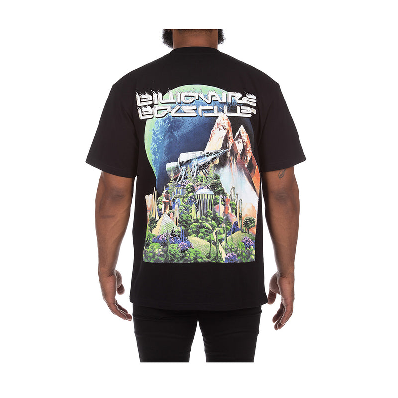Billionaire Boys Club Mens Invasion Crew Neck T-Shirt 2304-011 Black