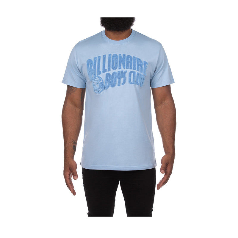 Billionaire Boys Club Mens Arch Crew Neck T-Shirt 2310-545 Placid Blue