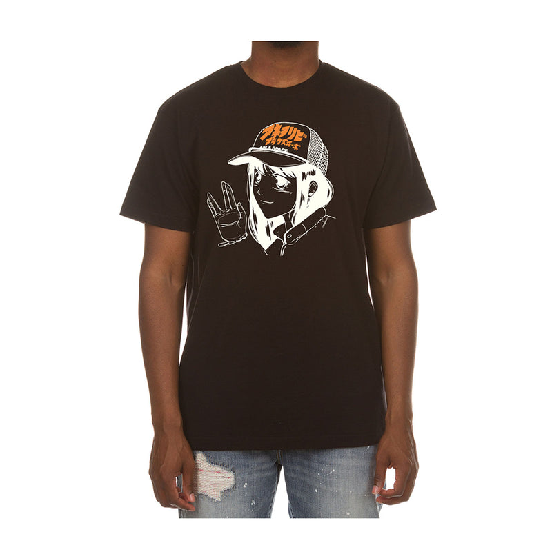 Billionaire Boys Club Mens Air And Space Crew Neck T-Shirt 3201-011 Black
