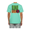 Billionaire Boys Club Mens Astro Blur Crew Neck T-Shirt 3205-579 Ice Green