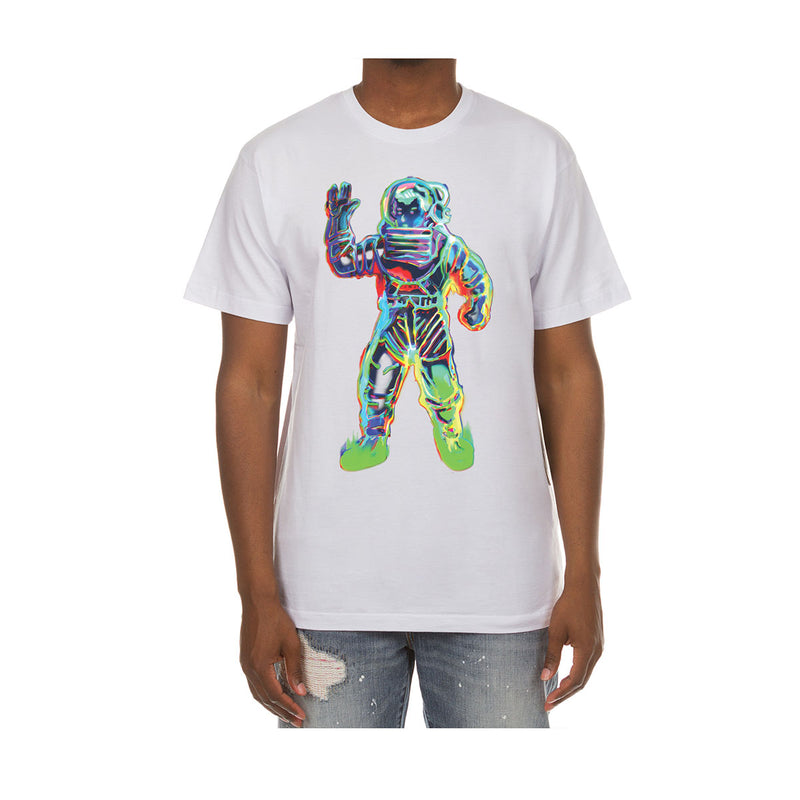 Billionaire Boys Club Mens Astro Crew Neck T-Shirt 4211-006 White
