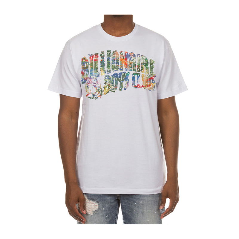 Billionaire Boys Club Mens Arch Short Sleeve Crew Neck T-Shirt 6201-006 White