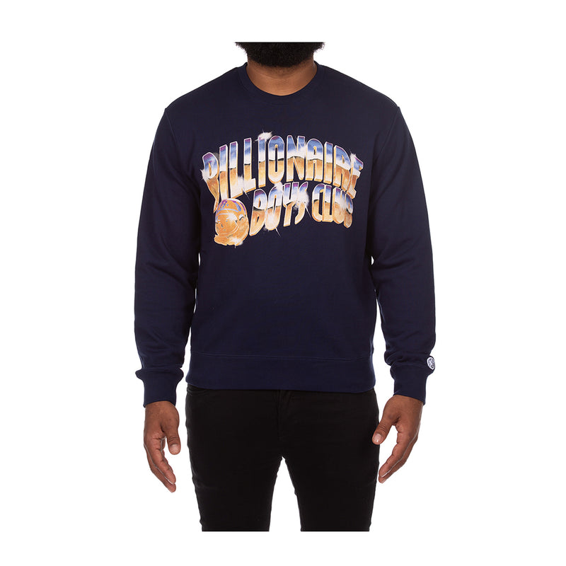 Billionaire Boys Club Mens Chrome Sweatshirt 1304-600 Maritime