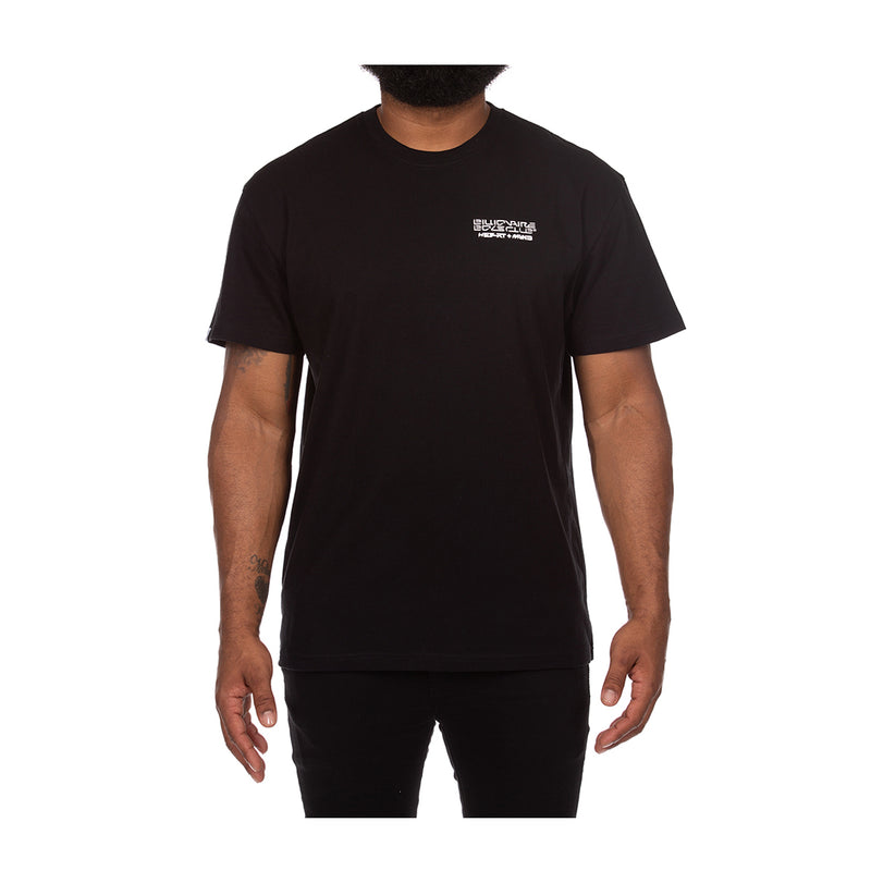 Billionaire Boys Club Mens Wolves Crew Neck T-Shirt 1307-011 Black