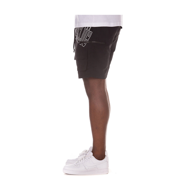 Billionaire Boys Club Mens Wanderer Shorts 2102-011 Black