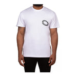 Billionaire Boys Club Mens Rotate Crew Neck T-Shirt 841-3200-239 Bleach White