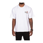 Billionaire Boys Club Mens Tropical Energy Crew Neck T-Shirt 841-3302-239 Bleach White