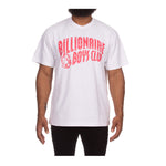 Billionaire Boys Club Mens Arch Knit Crew Neck T-Shirt 841-3307-239 Bleach White