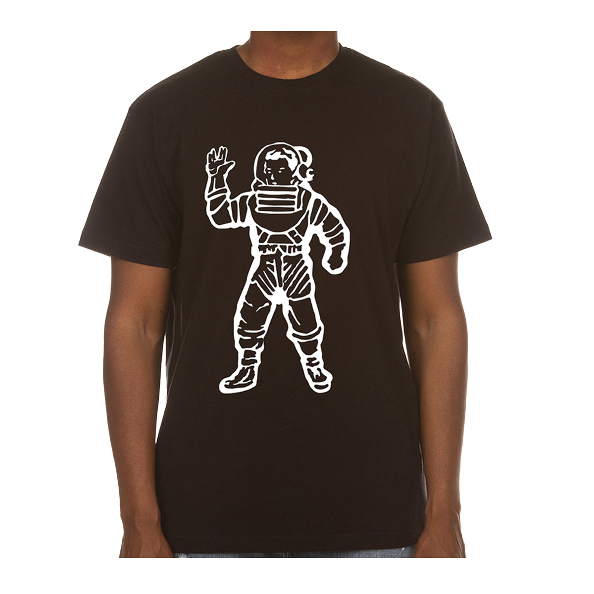 Billionaire Boys Club Mens Molecules Temp Color Change Print Crew Neck T-Shirt 6207-011 Black
