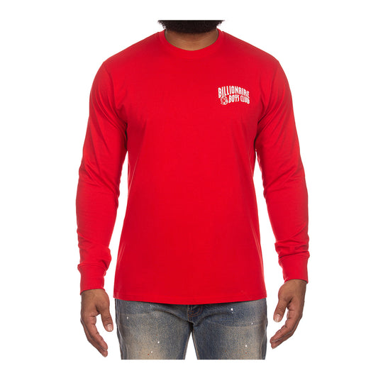 Billionaire Boys Club Mens Arch Long Sleeve Shirt 8300-600 Racing Red