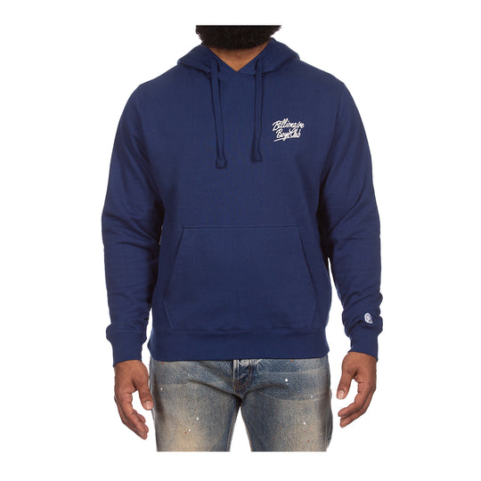Billionaire Boys Club Mens World Tour Hoodie 8311-460 Blue Depths