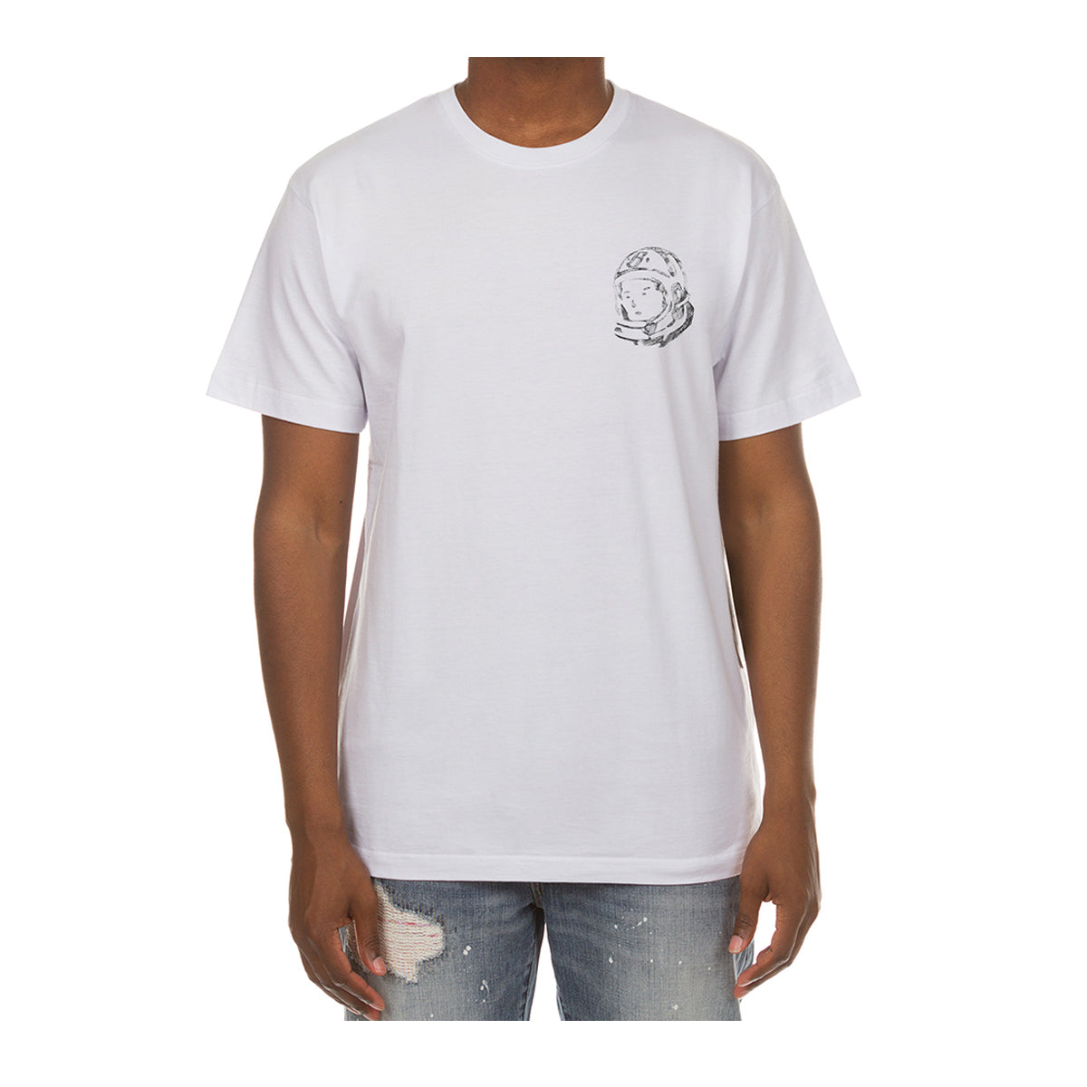 Billionaire Boys Club Mens Chalkdust Crew Neck T-Shirt 2201-100 White