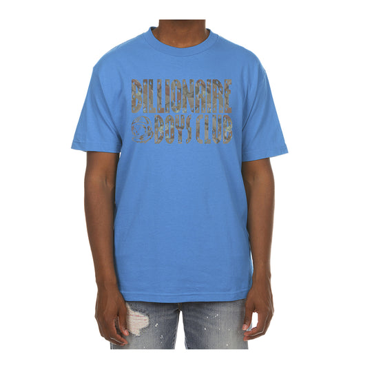 Billionaire Boys Club Mens Hiden Gems Crew Neck T-Shirt 2205-450 Little Boy Blue
