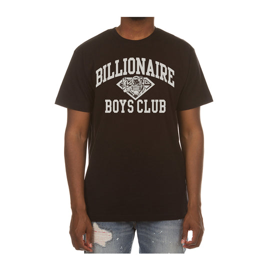 Billionaire Boys Club Mens College Crew Neck T-Shirt 2207-001 Black